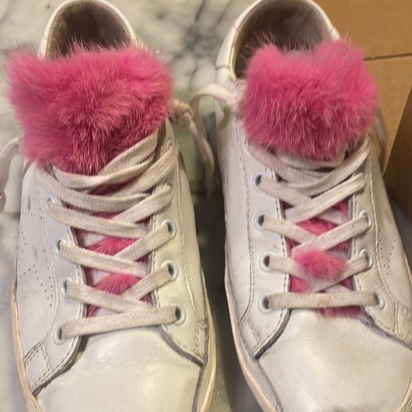 Golden Goose fur Superstar sneakers size 37 - Picture 2 of 7